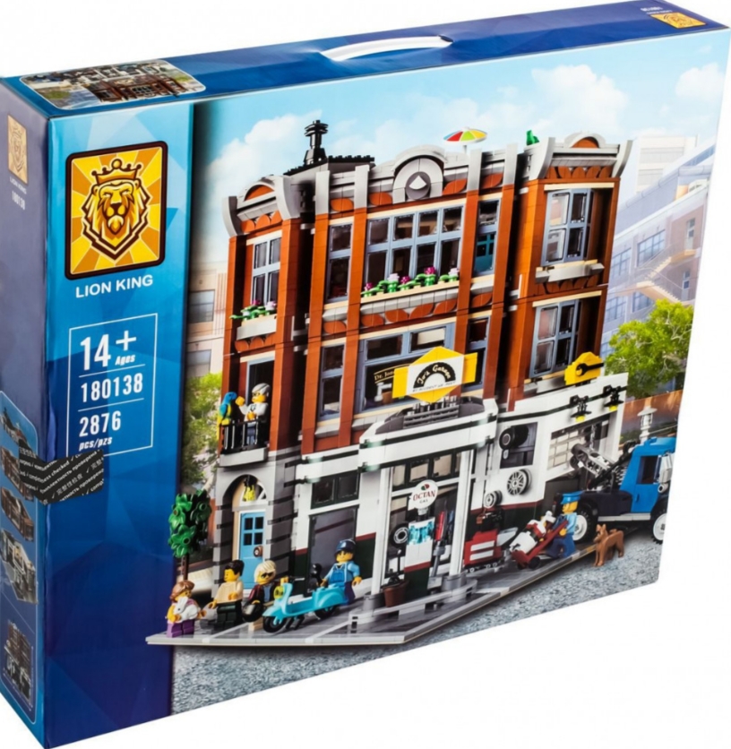 Конструктор Lego Creator Expert Гараж на углу 2569 элементов